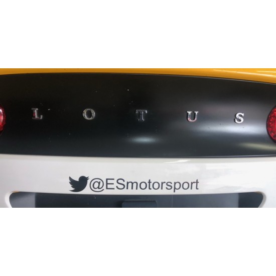 ES Motorsport Official Car Stickers Elise Trophy