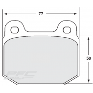 PFC Performance Friction Brake Pads Lotus Elise, Exige