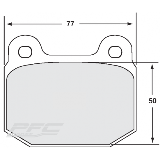 PFC Performance Friction Brake Pads Lotus Elise, Exige