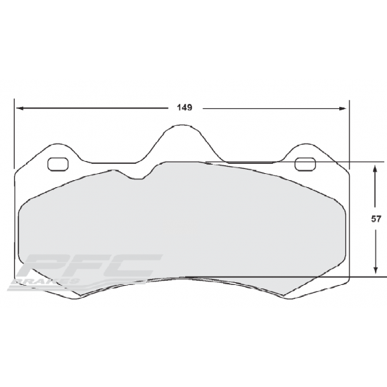 PFC Performance Friction Brake Pads Evora GT4