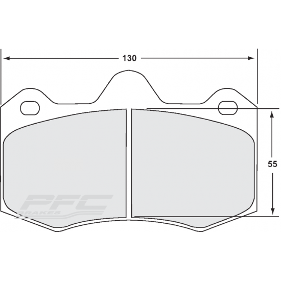 PFC Performance Friction Brake Pads Lotus Exige V6, Evora / S PFC Performance Friction Brake Pads Lotus Exige V6, Evora / S