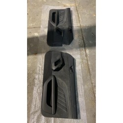 Lotus Evora 400 Door Cards Pair Lime Green Stitching