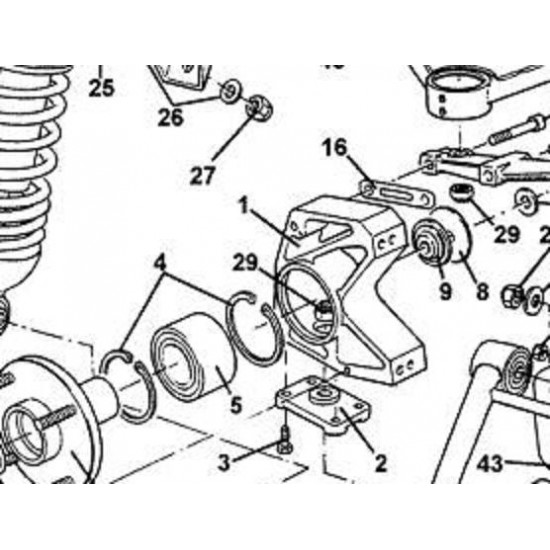 Genuine Lotus Elise Exige S1 Wheel Bearing 