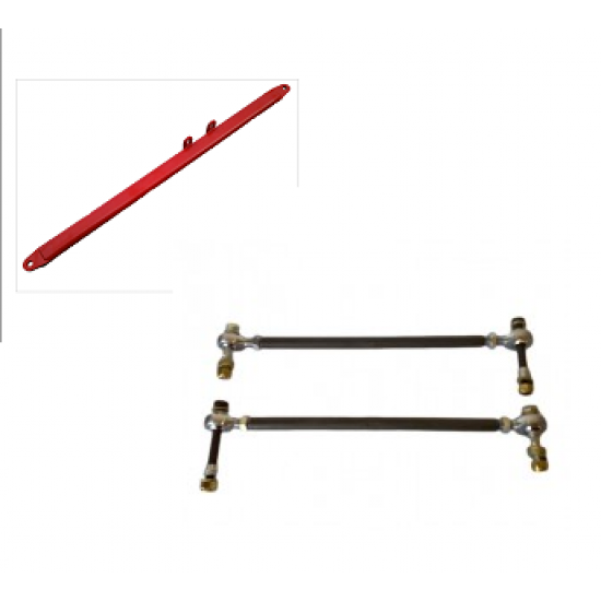 Rear Subframe Brace and Toe Link Kit to Suit Lotus Elise, Exige & 2-11 Rear Subframe Brace and Toe Link Kit to Suit Lotus Elise, Exige & 2-11